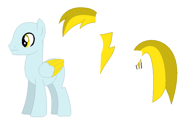 MLP OC Base #1 Lightning Rocker