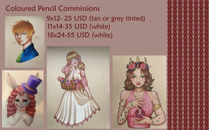 Coloured Pencil Commissions