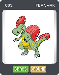 Fakemon Sprite - Fernark