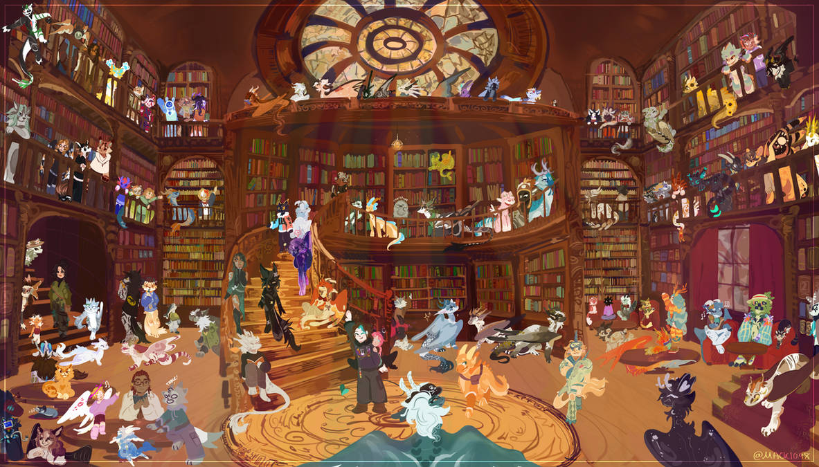 Library. Return Monster THE LIBRARY RETURNS by Mack1098 on DeviantArt