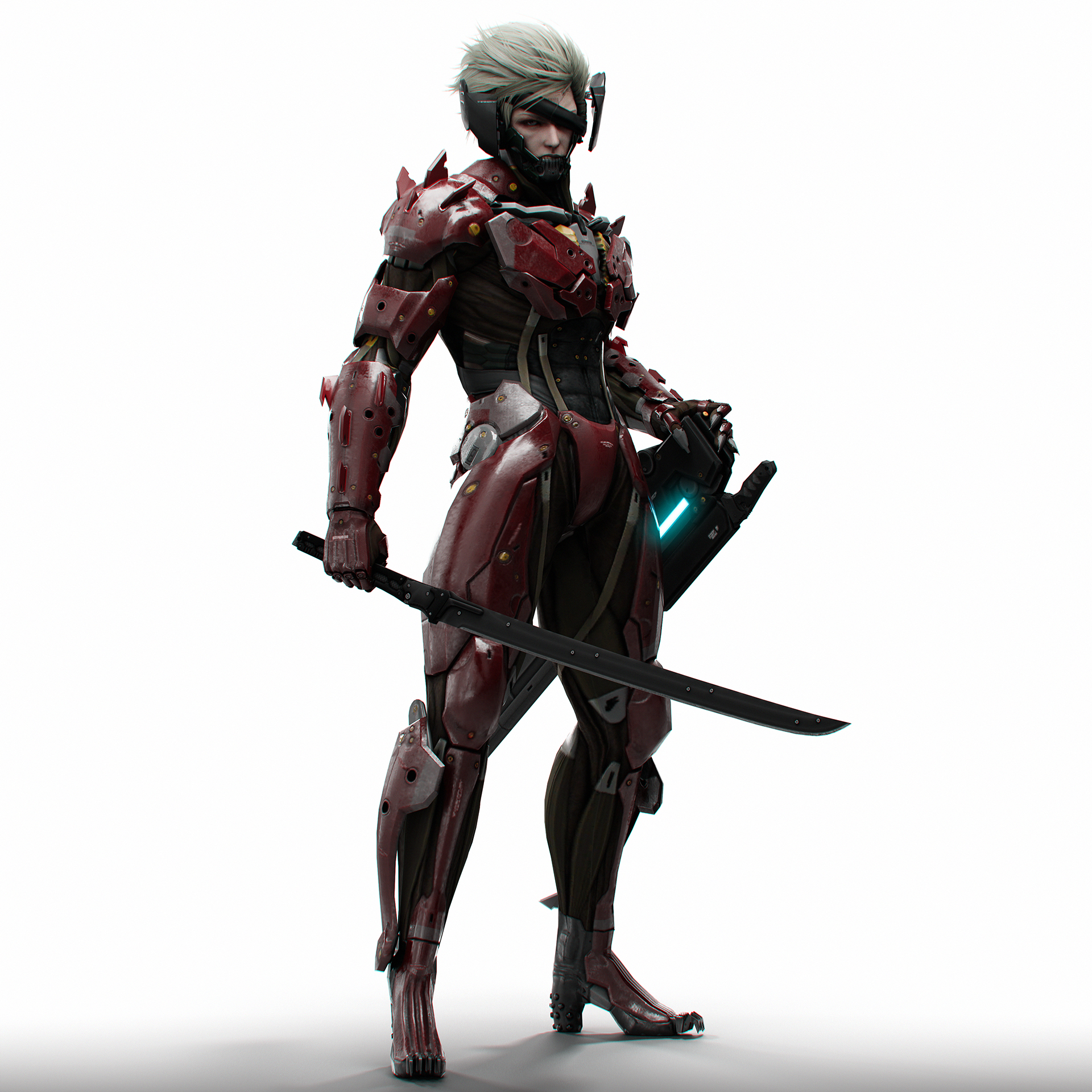 Mgs2 Raiden Render Metal Gear Rising Raiden Render