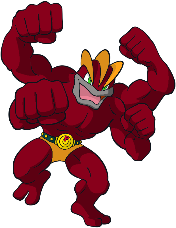 Shiny Redo: Machamp by Justsomeguy77777 on DeviantArt