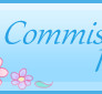 Flower Button (Blue) - Commission Info