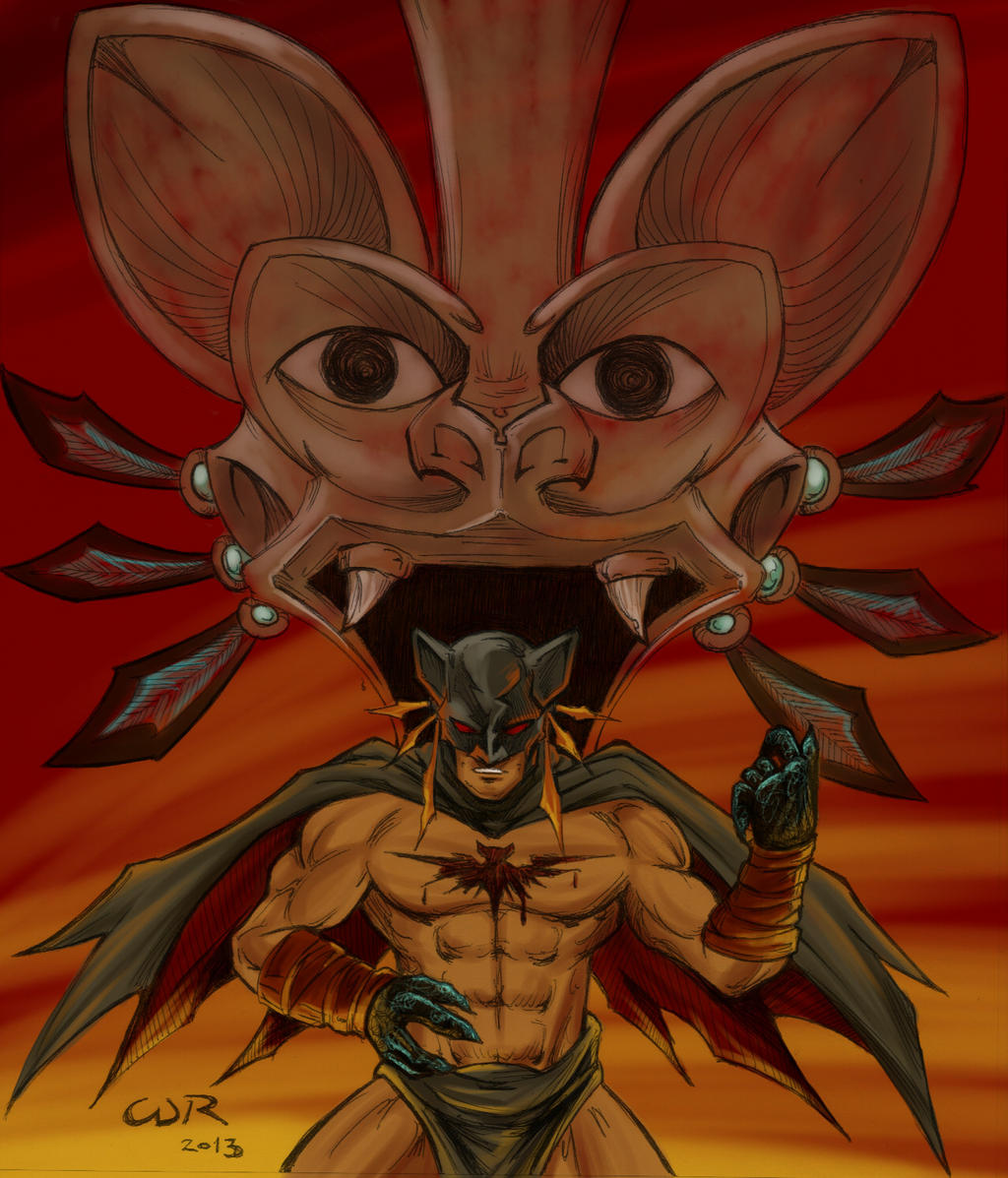 Batman Azteca by WichoRocker on DeviantArt