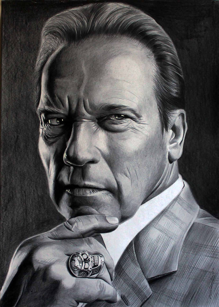 Arnold Swarzenegger by donchild on DeviantArt