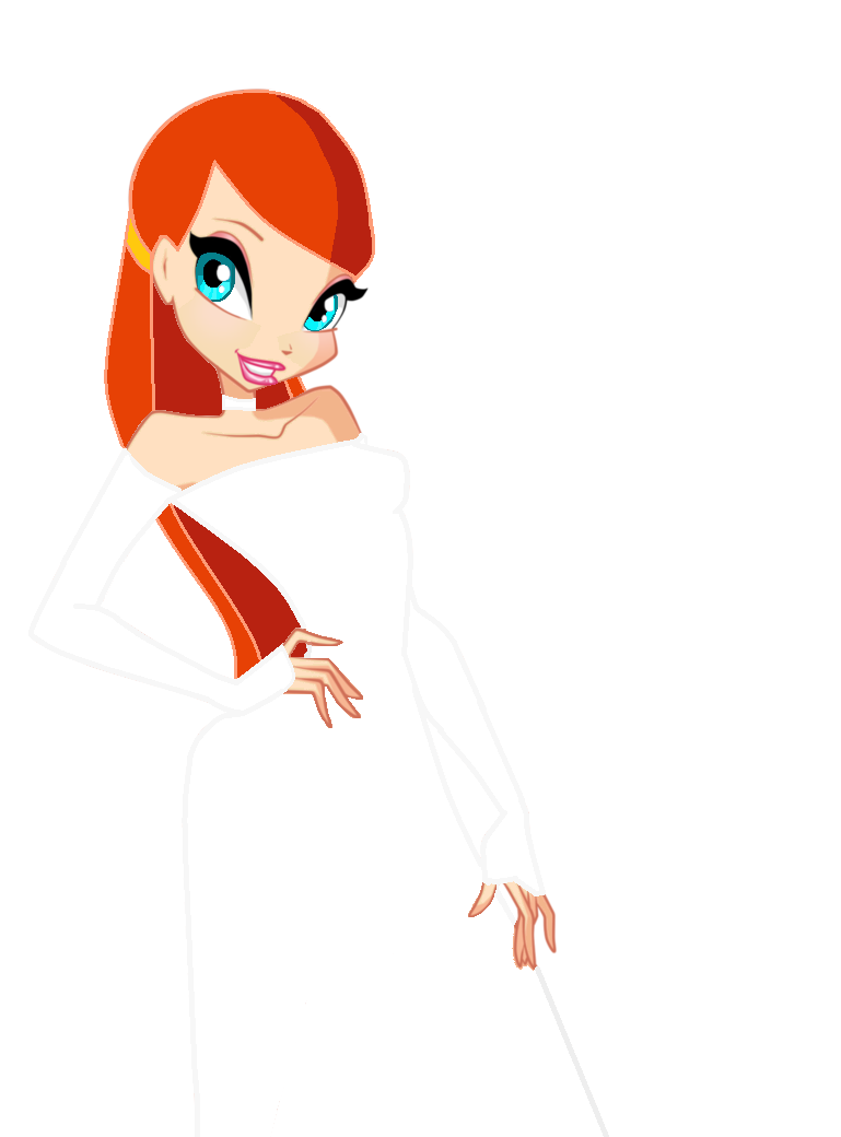 winx club wedding dress Flora Magic Winx version novia