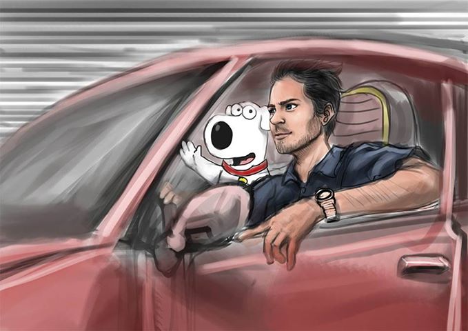 RIP Paul Walker and brian Griffin by niqwoz on DeviantArt