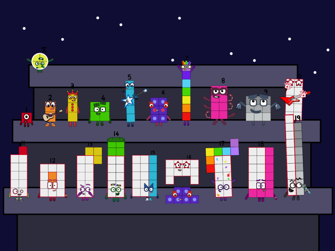 New Numberblocks Band! by Occyteen on DeviantArt