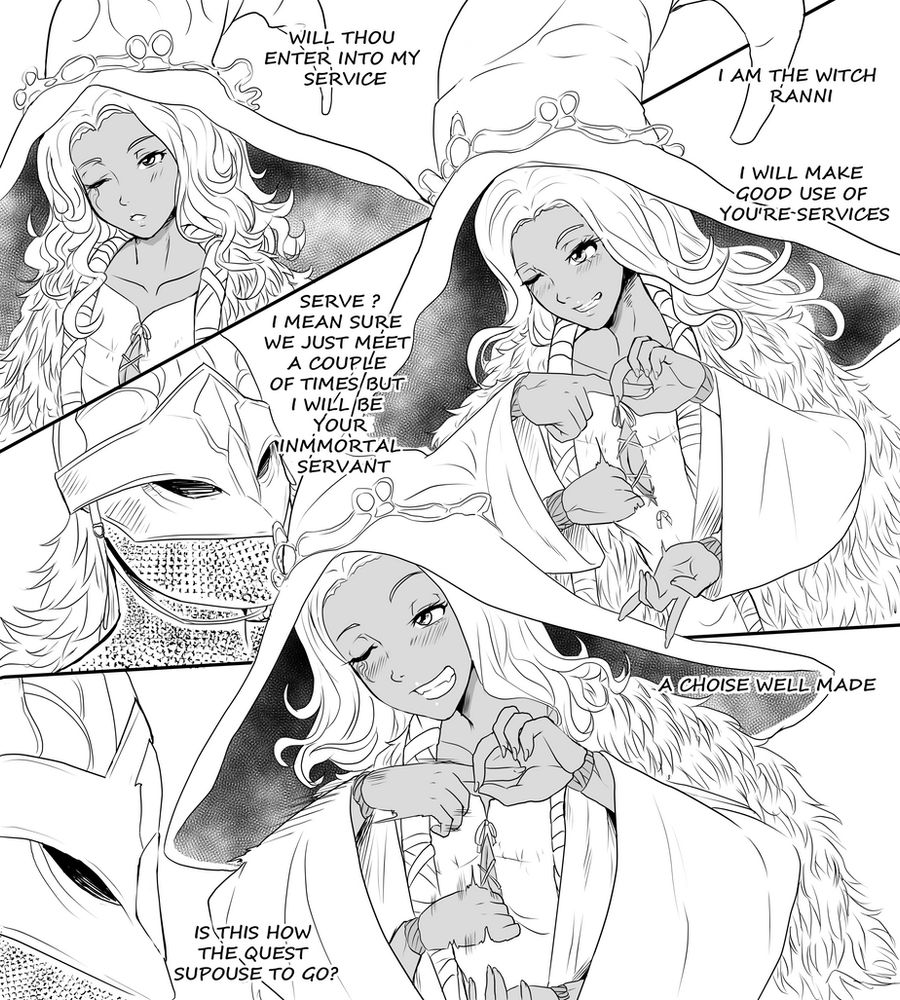 Simple Ranni Drawing A couple of drawings of Ranni by nico-MO on DeviantArt
