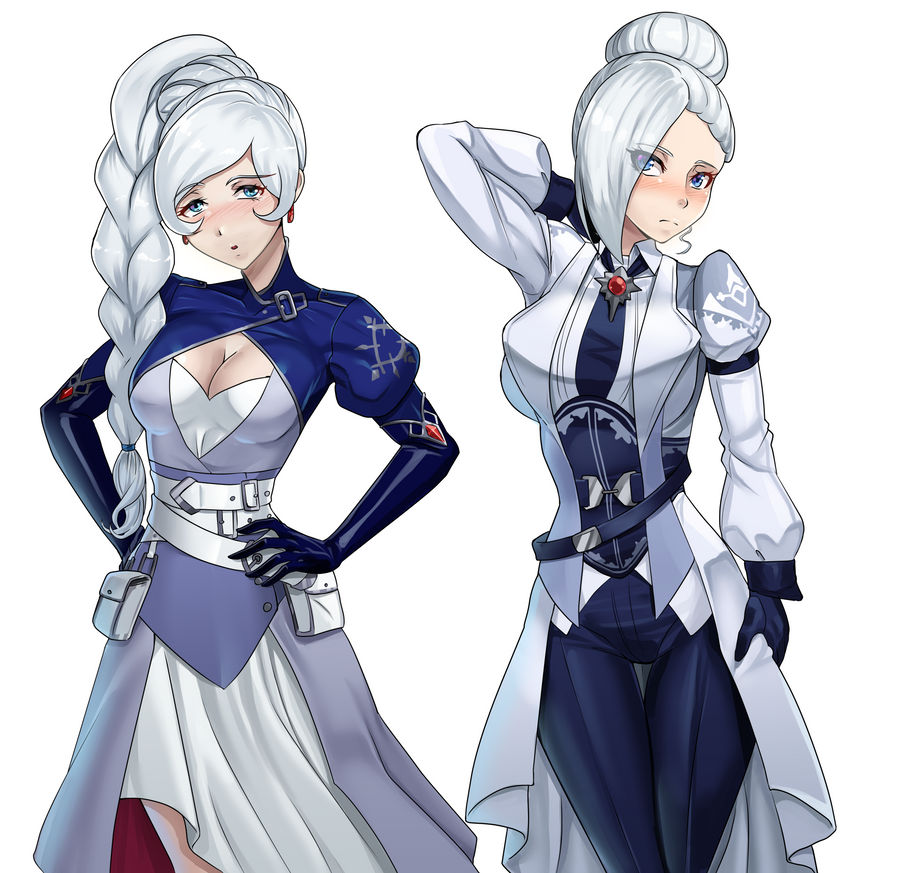 Weiss Sp Rwby Winter and Weiss - RWBY - commission by nico-MO on DeviantArt