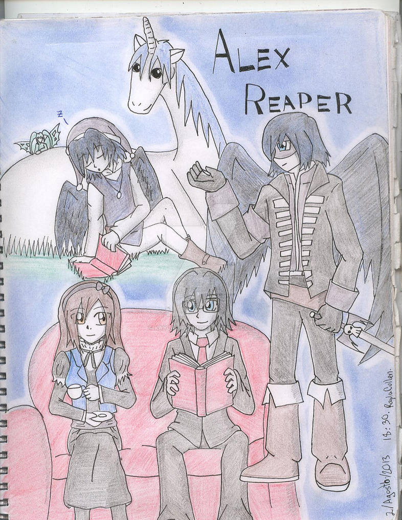 Shinigami Blood Alex Reaper by KaylaCullen on DeviantArt