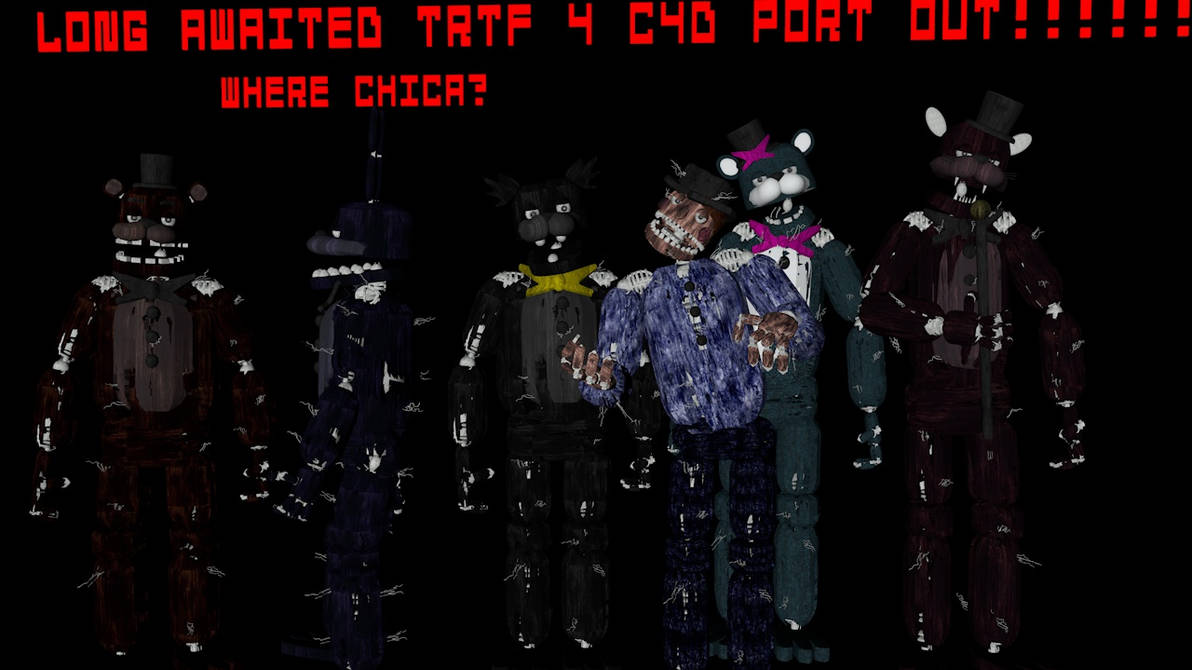 Trtf Models Long awaited TRTF 4 MODEL C4D PORT RELEASE!!! by arewertrem on DeviantArt