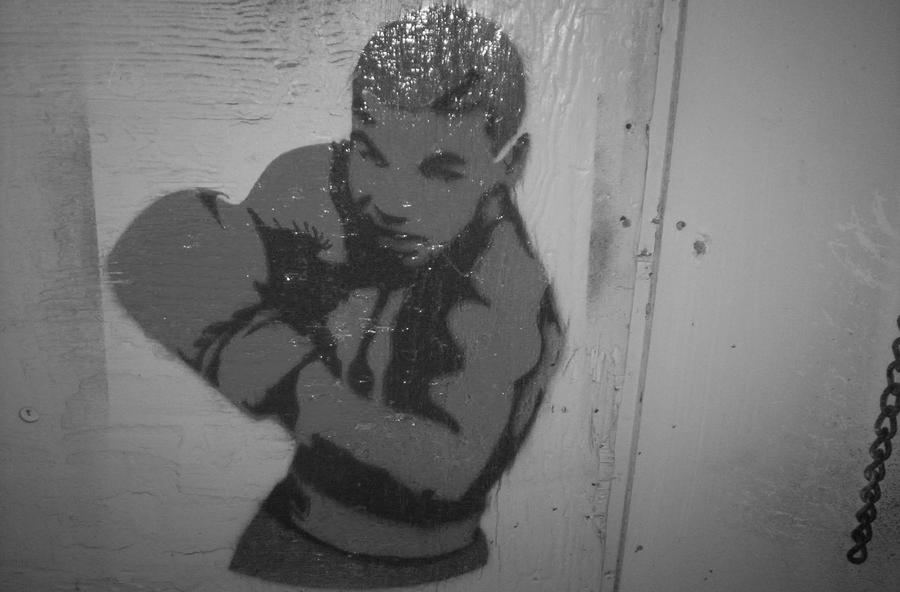 Mike Tyson Stencil 2 by barbelithium on DeviantArt