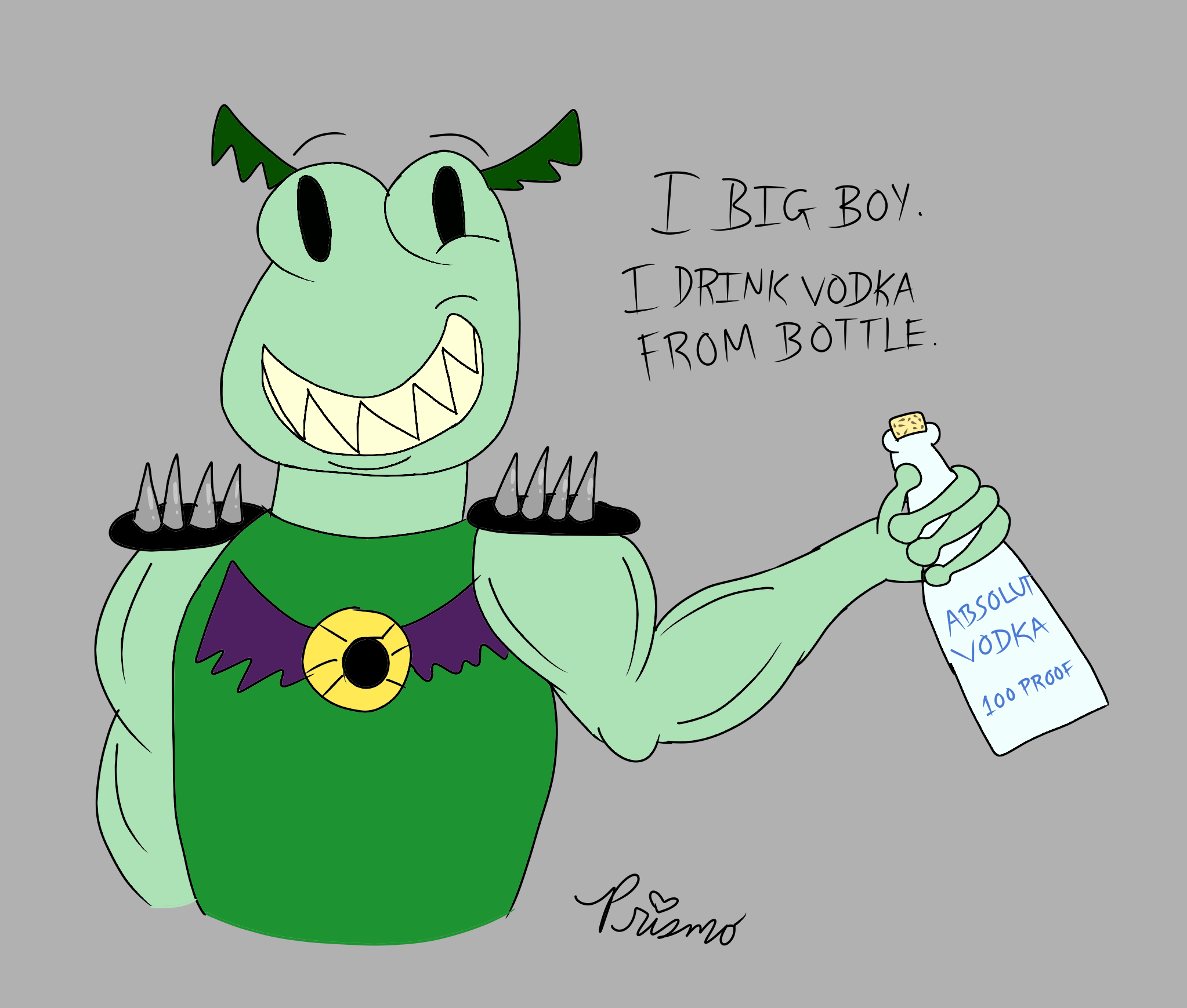 Buff Frog Water Bottle