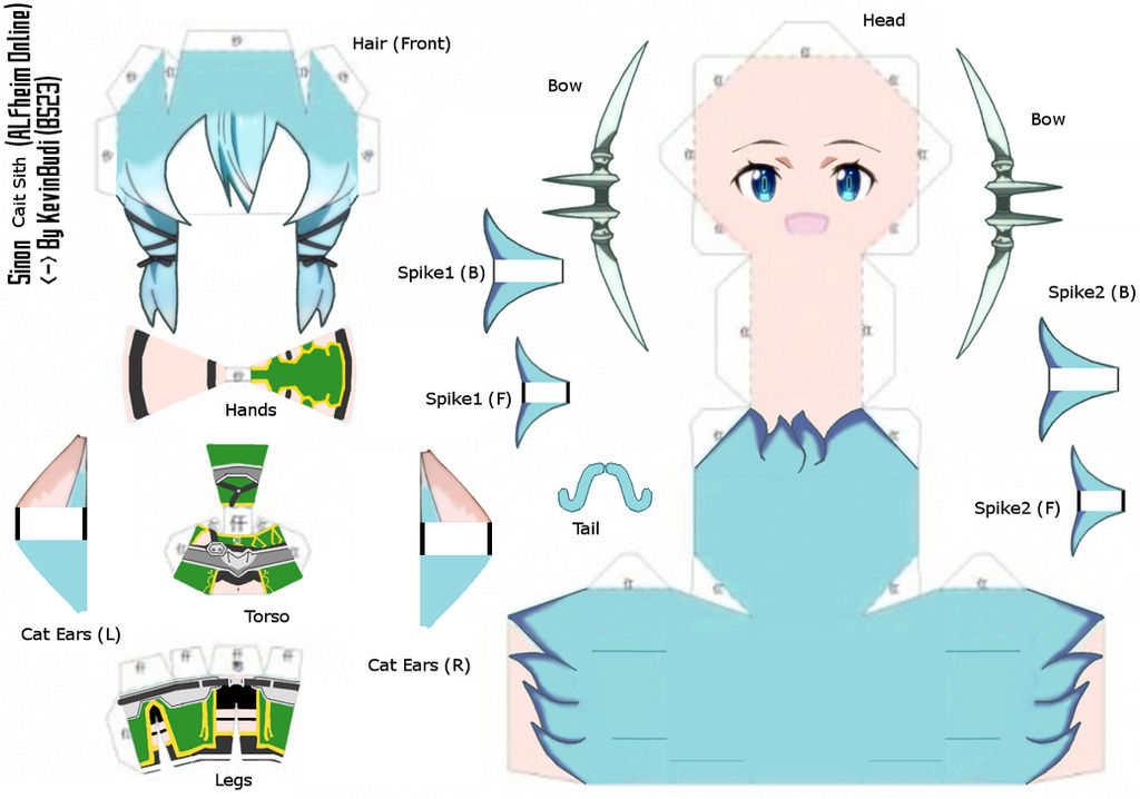 [[ Template ]] Sinon - ALfheim Online Cubeecraft