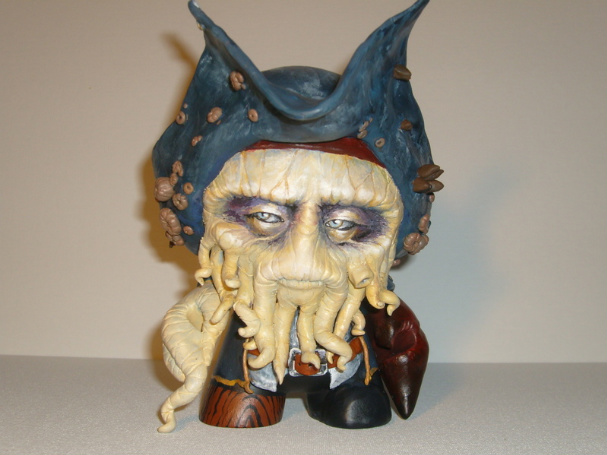 Davy Jones Munny by MallorySmallory