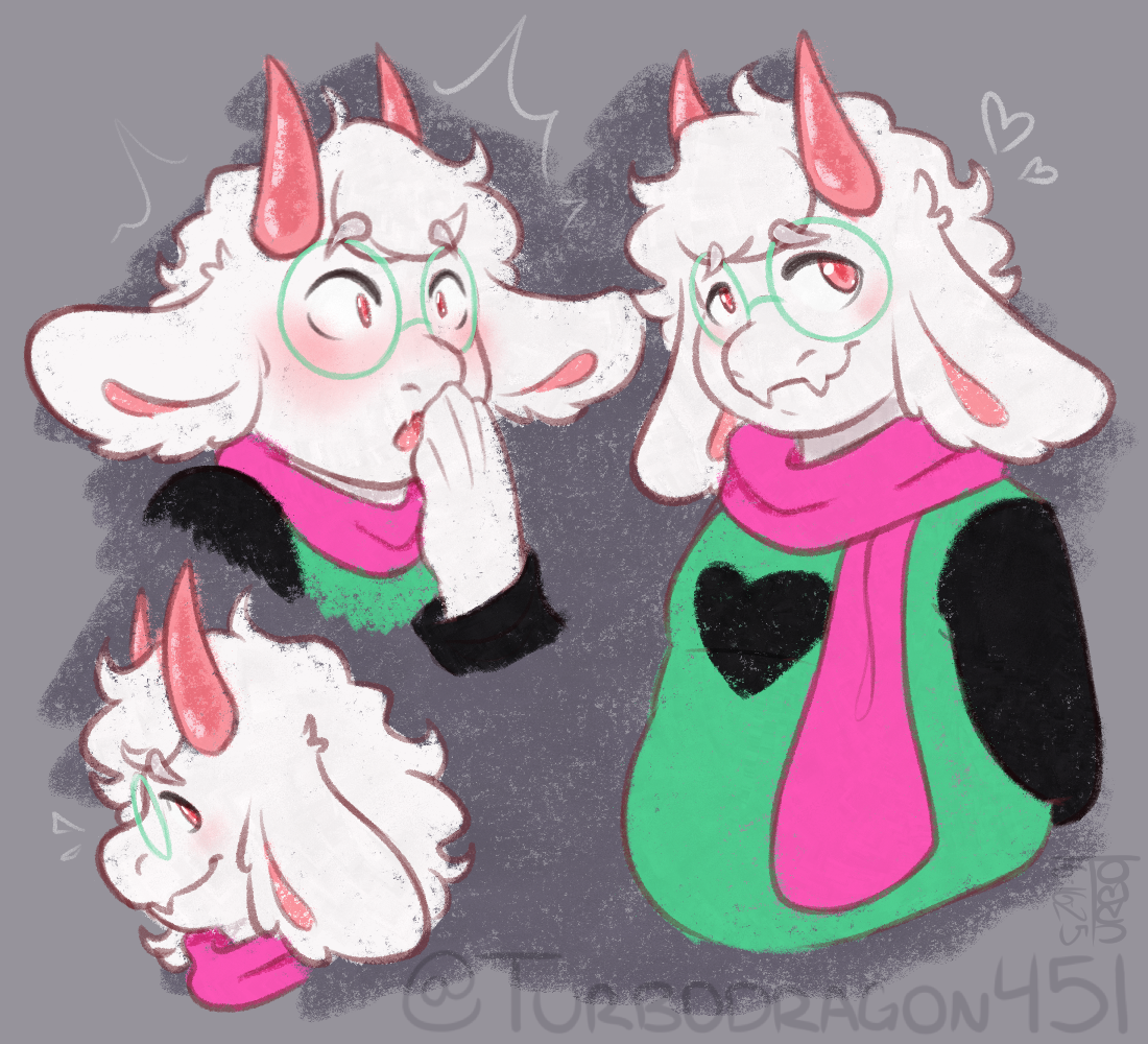 Ralsei doodles