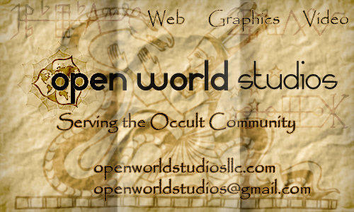 Open World Studios parchment banner