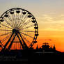 Ferris Wheel Sunset