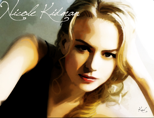 Drawing Nicole Kidman