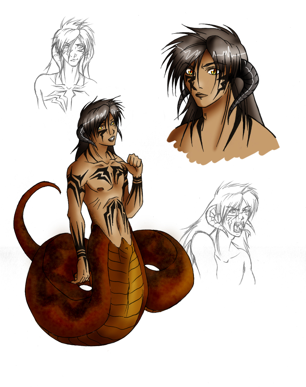 Naga 01 Colored