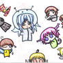 Crayon Chibis set 2