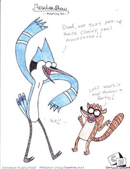 Regular Show colored