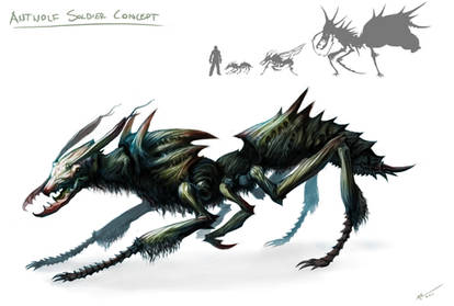 Antwolf Soldier Concept