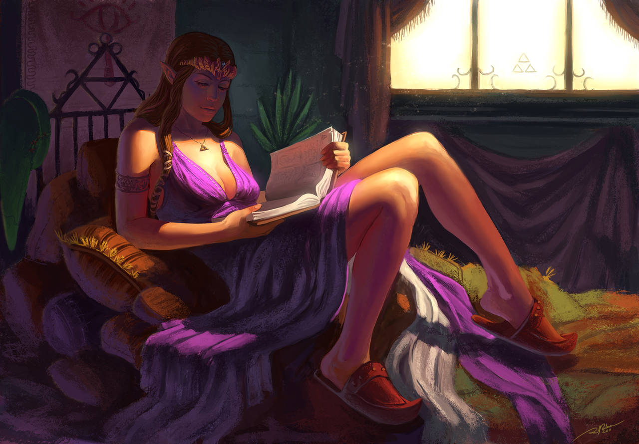 Princess in Repose by arvalis