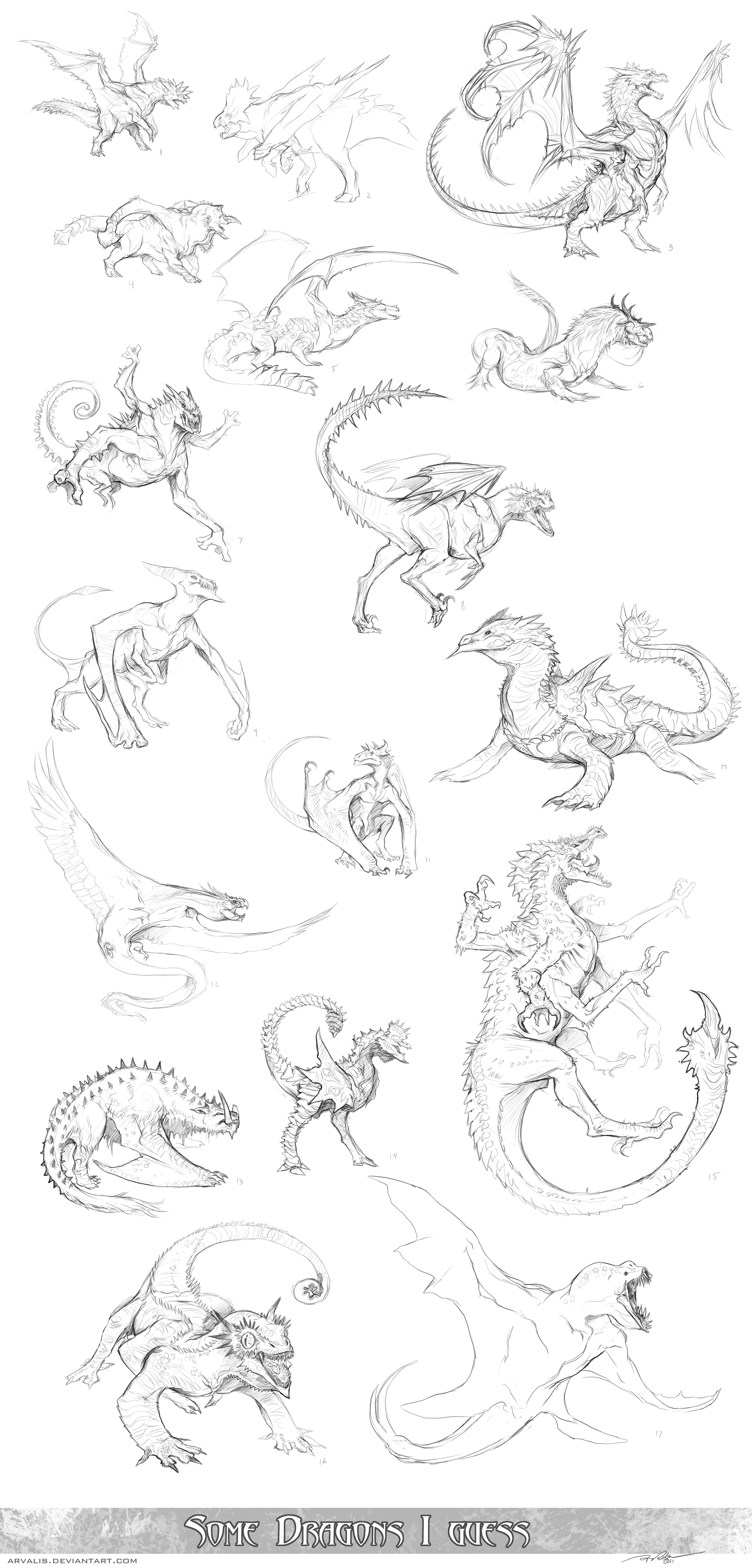 Some Dragons I Guess