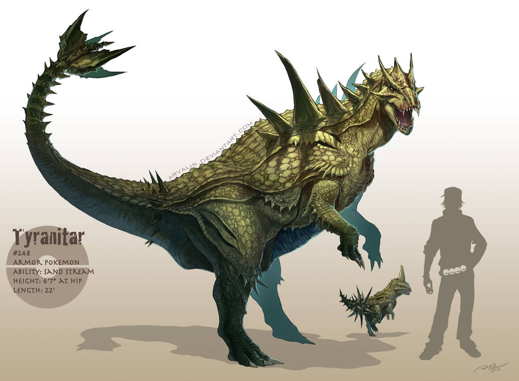 -Tyranitar- by arvalis