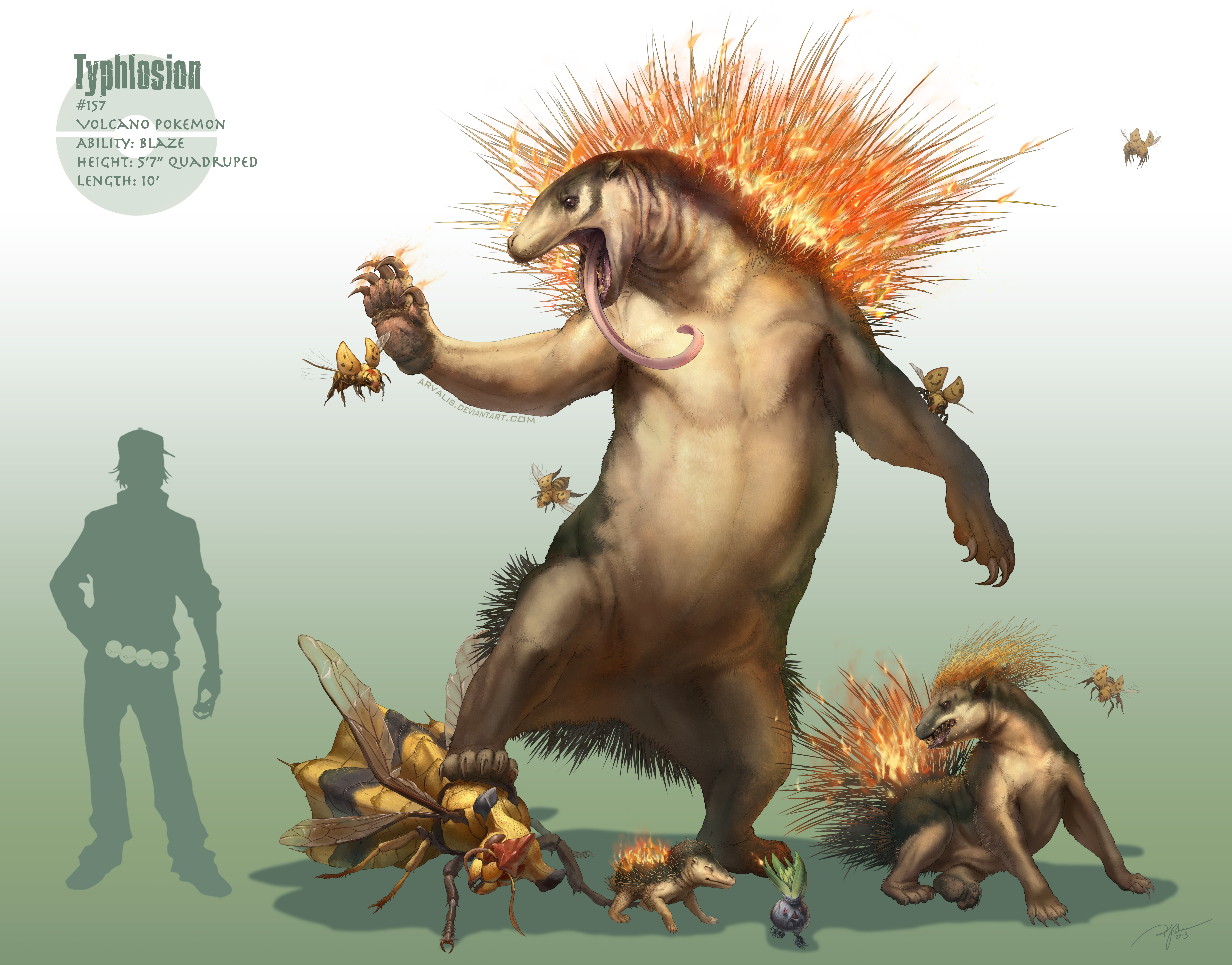 Typhlosion- by arvalis on DeviantArt Typhlosion- by arvalis on DeviantArt