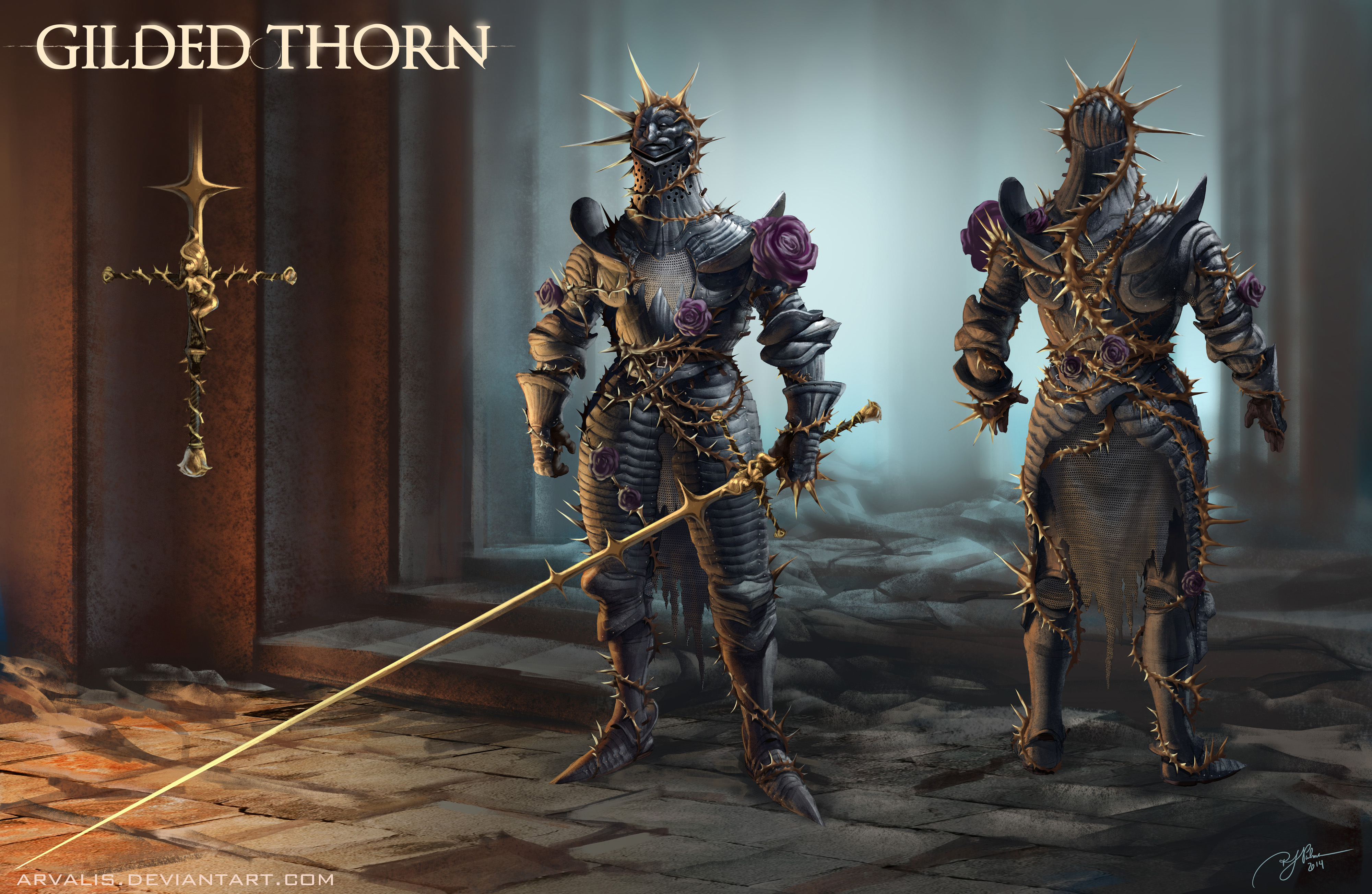 Gilded Thorn Armor