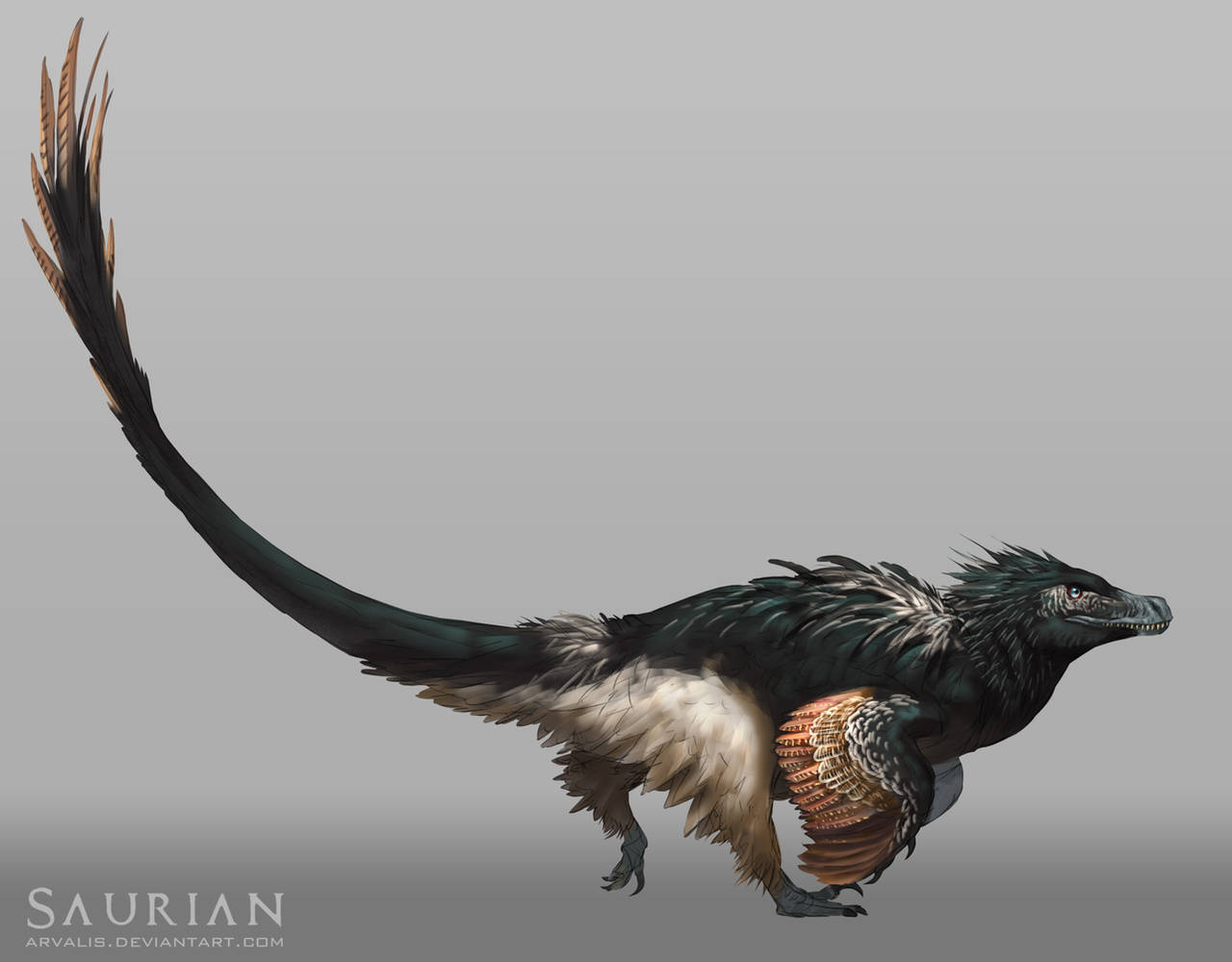 Saurian-Acheroraptor by arvalis