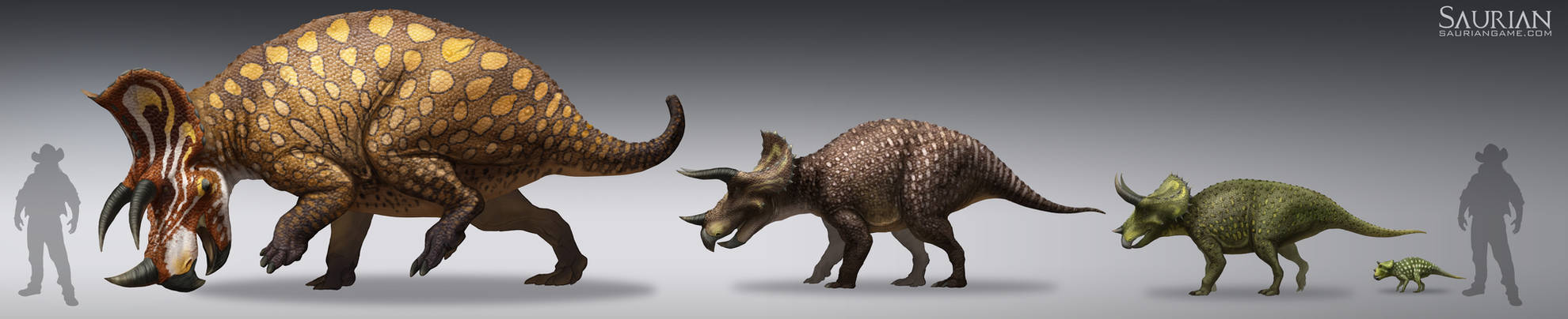 Saurian-Triceratops Lifecycle