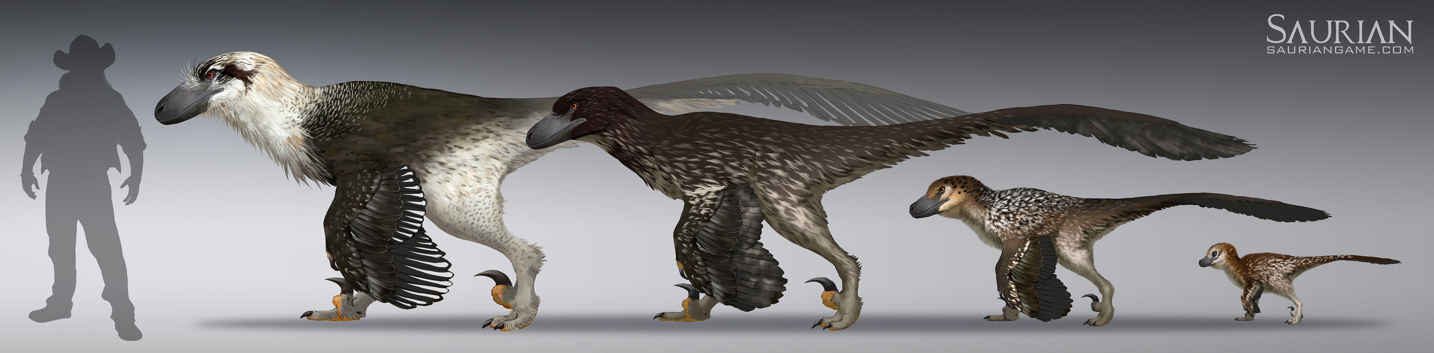 Dakotaraptor Growth Cycle