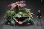 Detective Pikachu-Venusaur by arvalis