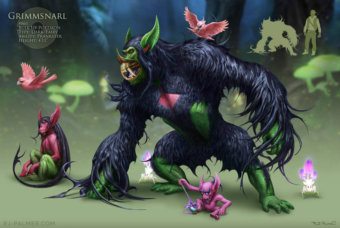 Grimmsnarl By Arvalis On DeviantArt grimmsnarl-by-arvalis-on-deviantart