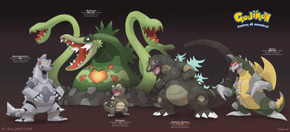 Pokemon x Godzilla