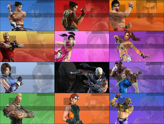 PSP background pack - Tekken 5