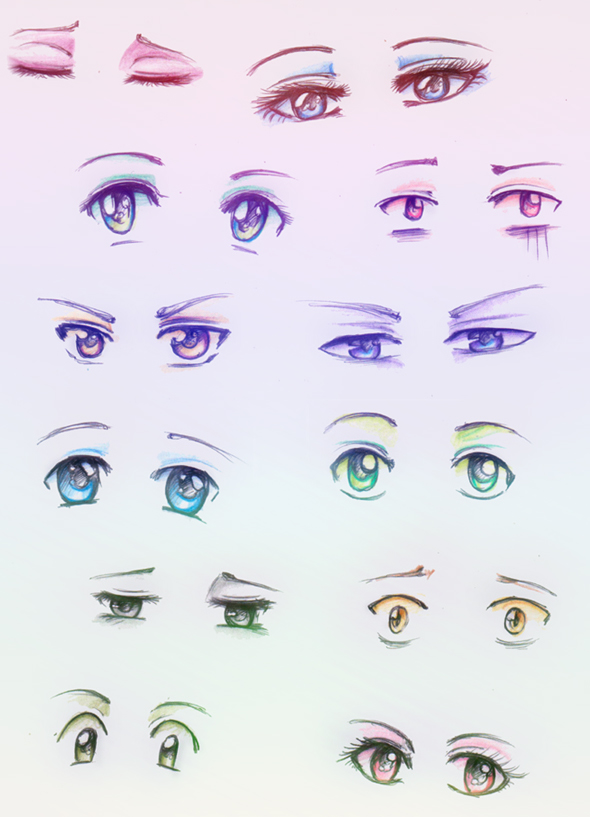 Anime Eyes Study