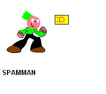 Spammy Character Spam Man by Yagoshi on DeviantArt