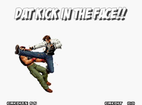 Dat Kick in the Face KOF2000 Edition