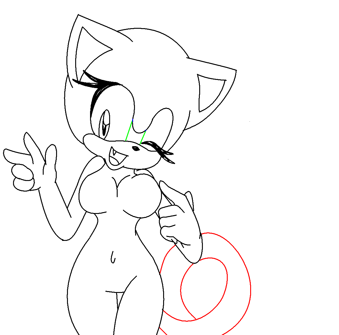 Female Sonic Char Base 14