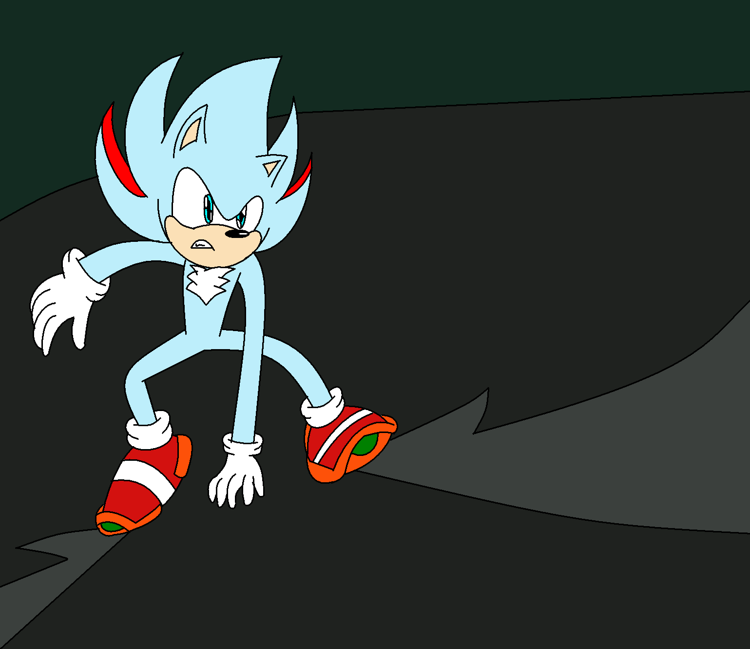 Shadic Blue in Action by Yagoshi on DeviantArt