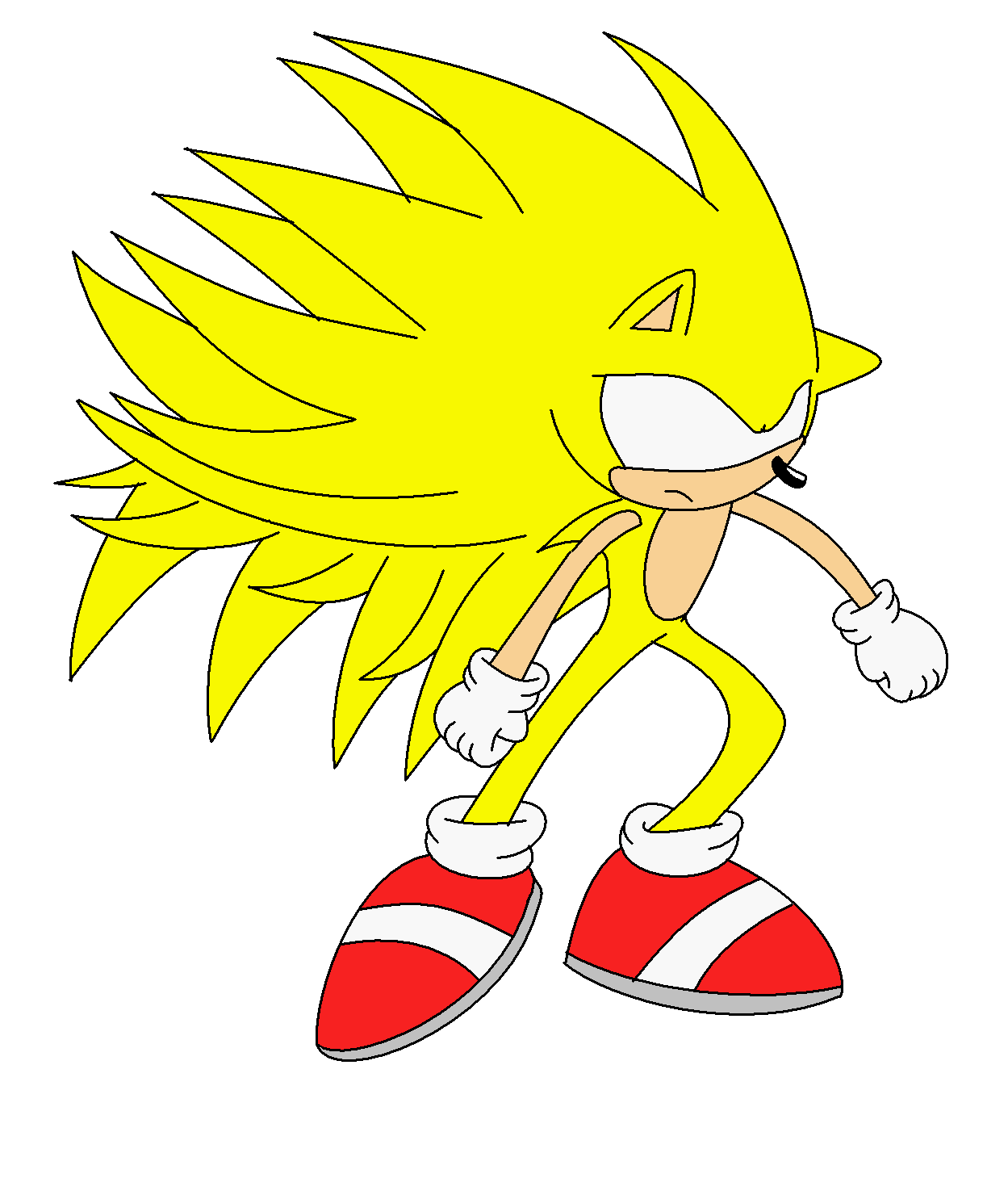 hyper sonic - Desenho de gohan_br221 - Gartic