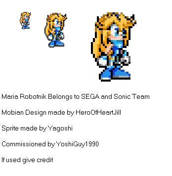 PC - Maria TH Sprite by Yagoshi on DeviantArt