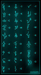 Ancient Symbols by monstee