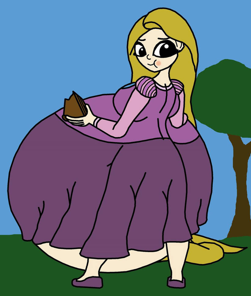 Rapunzel Inflation Rapunzel and Chocolate Cake by 7percy7 by Dimensional-Expander on ...