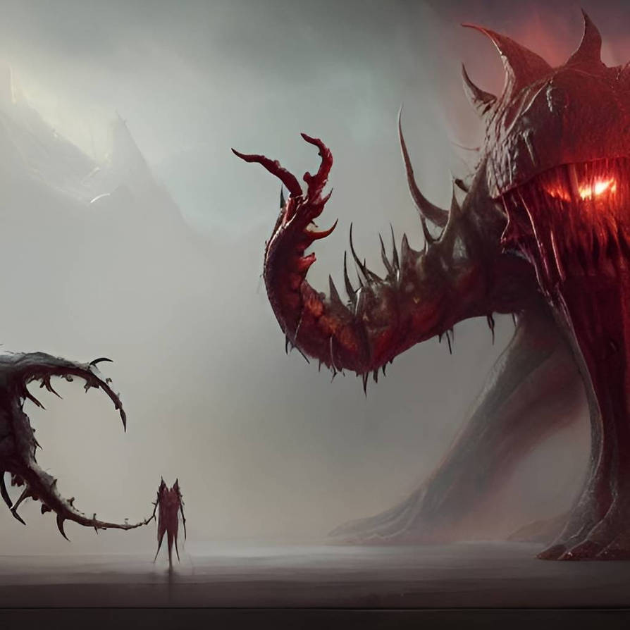 Creature of Horror by rjsart on DeviantArt